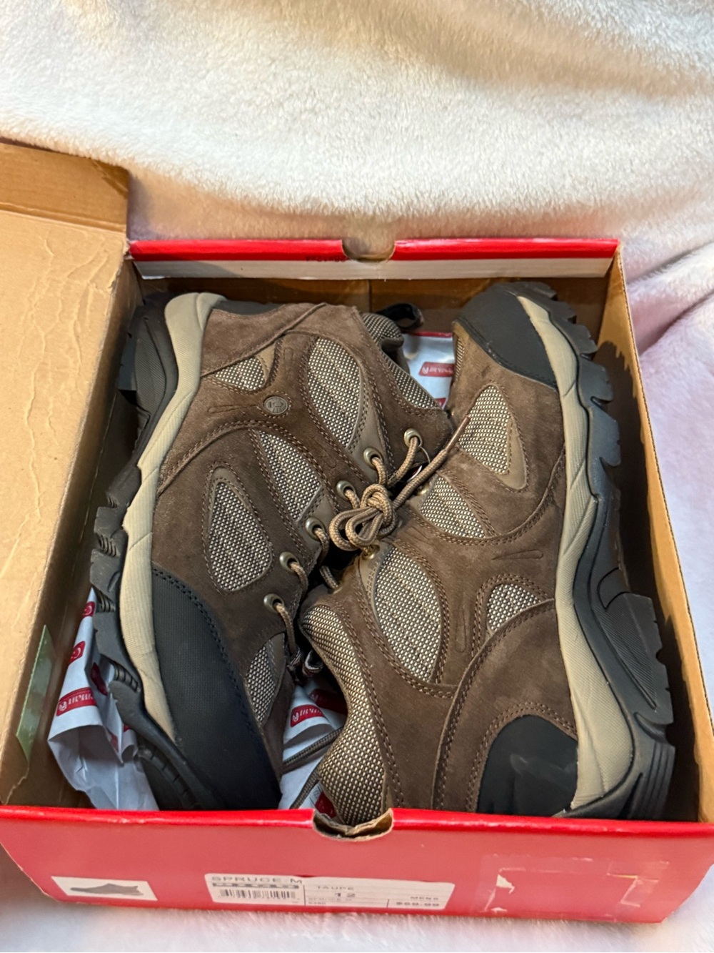 Coleman Brown and Black Men's Trail Athletic Shoes